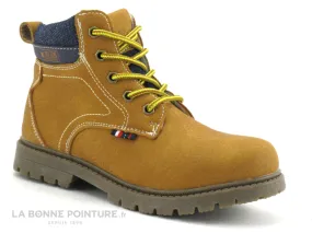 Achat chaussures Wipop Junior Bottillon, vente Wipop WYELKOR Camel - Jeans - Boots GARCON marron