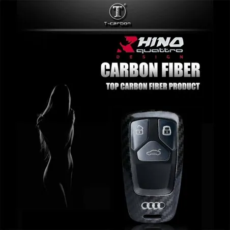 Audi TT S MK3 Car Key Shell Carbon Fiber Biton