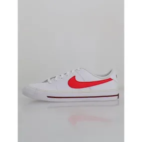 Baskets court legacy gs blanc rouge enfant - Nike | wimod