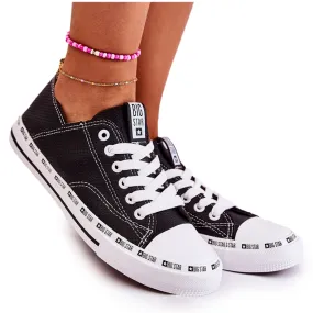 Baskets Femme Big Star Ajourée Noir FF274023 le noir