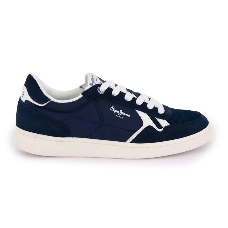 Baskets Kore vintage noir/navy Homme PEPE JEANS à prix dégriffé ! | 