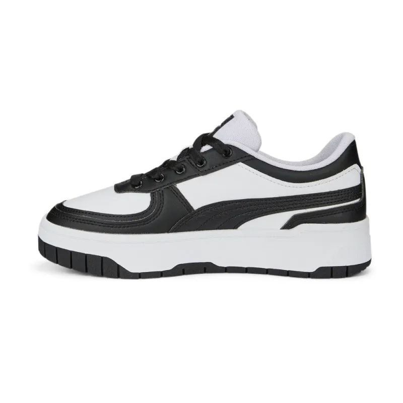 BASKETS PUMA CALI DREAM LTH WNS NOIRES ET BLANCHES