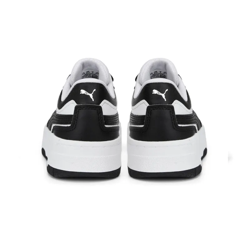 BASKETS PUMA CALI DREAM LTH WNS NOIRES ET BLANCHES