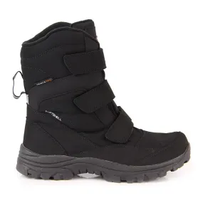 Bottes de neige trekking imperméables noires American Club le noir