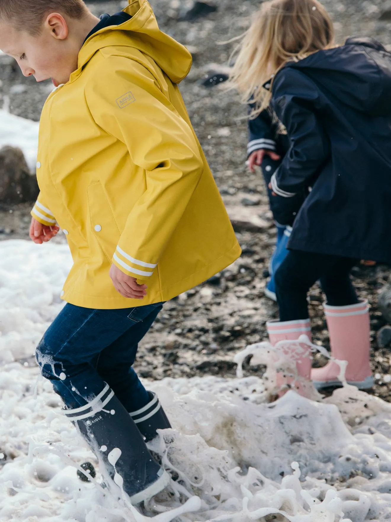 Bottes de pluie enfant Lolly Pop AIGLE® rouge - Aigle