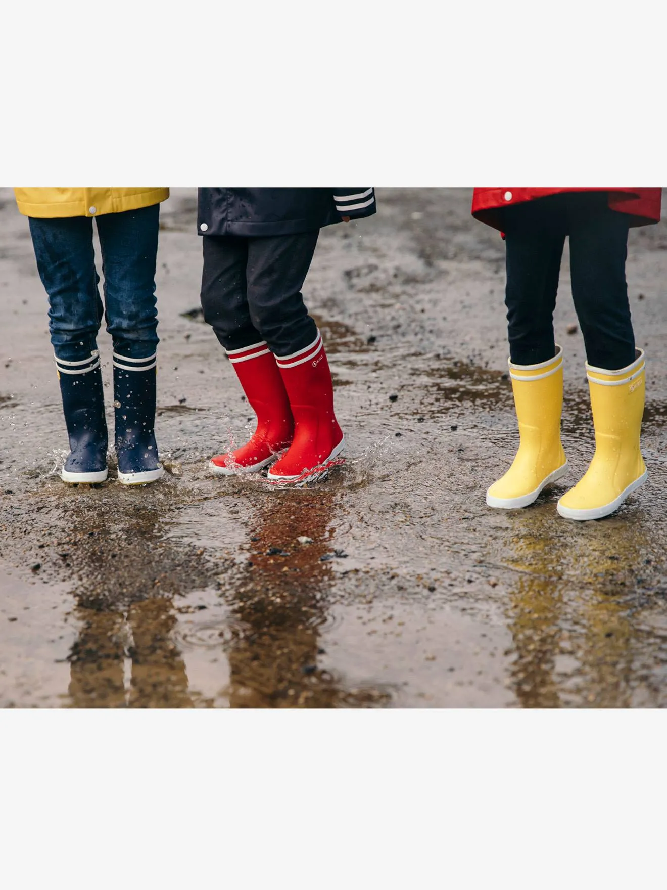 Bottes de pluie enfant Lolly Pop AIGLE® rouge - Aigle