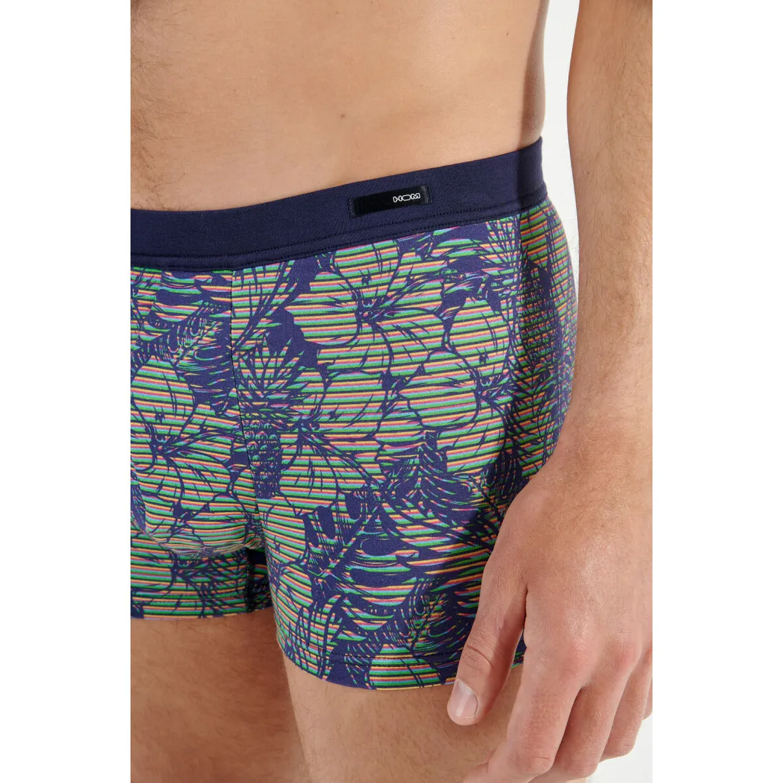 Boxer imprimé floral EN COTON ET MODAL avec ceinture confort – CALLUM | 3 Suisses