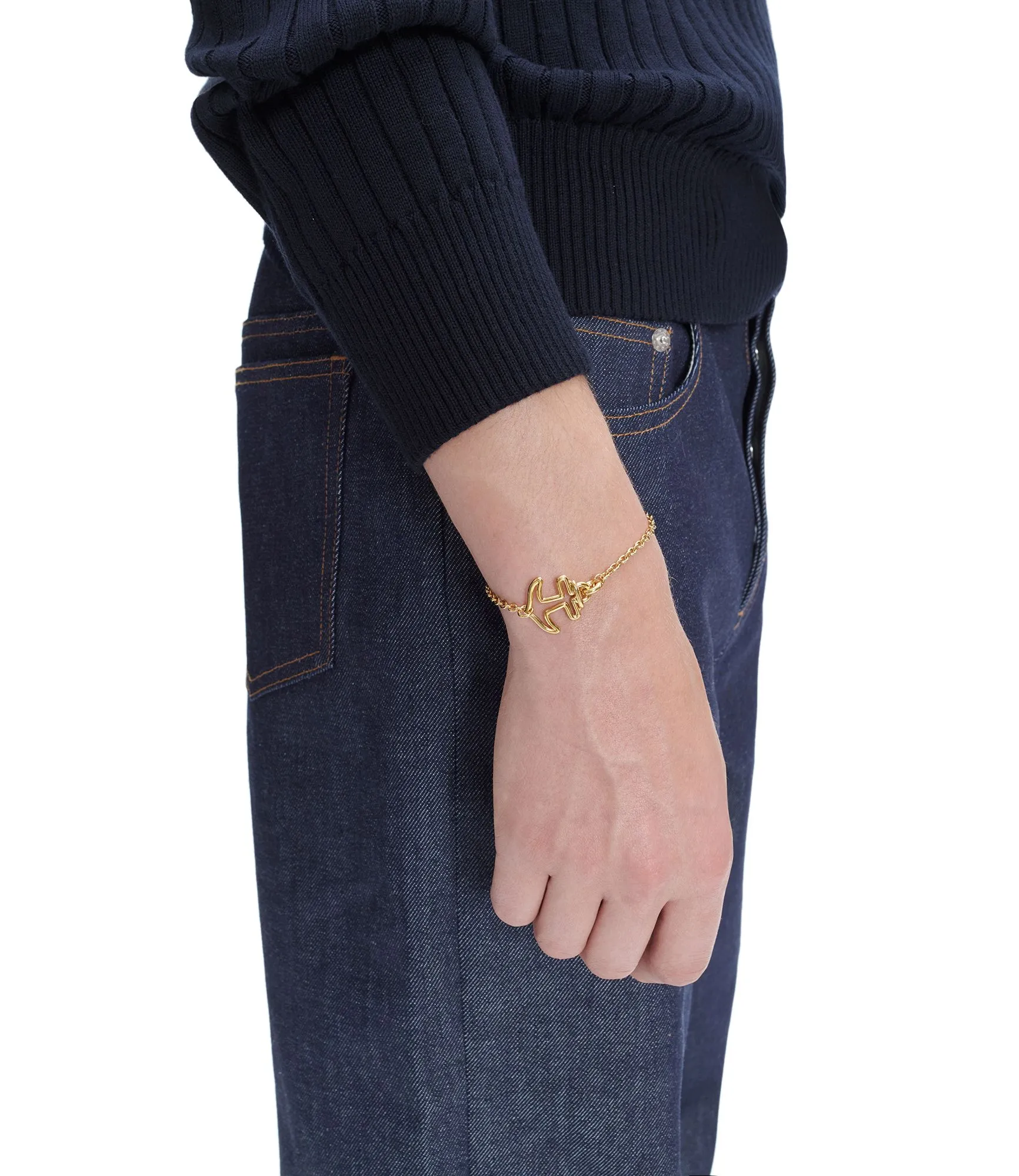 Bracelet Ancre Or | A.P.C.