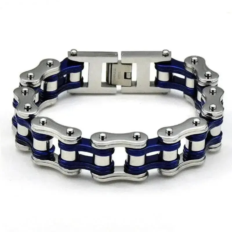 Bracelet chaine de moto pour homme