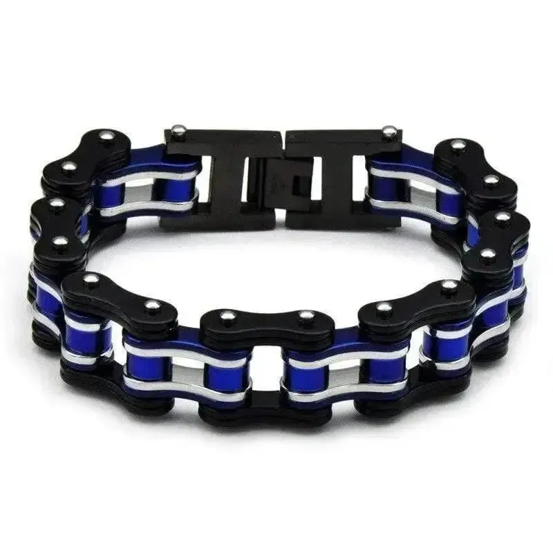 Bracelet chaine de moto pour homme