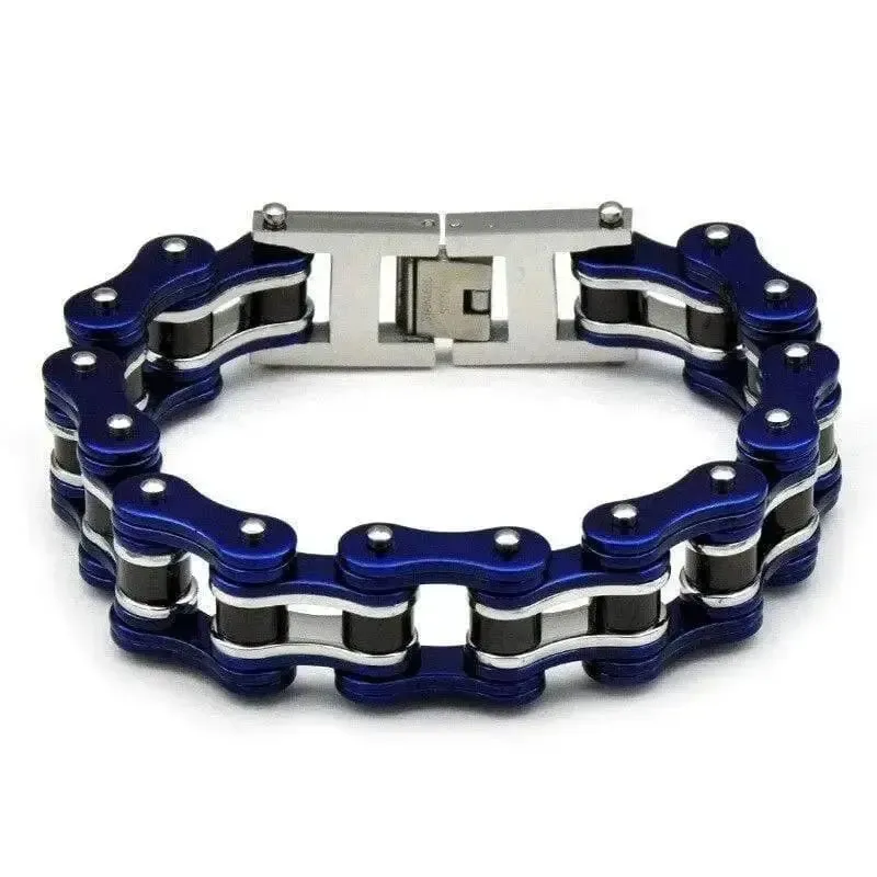 Bracelet chaine de moto pour homme