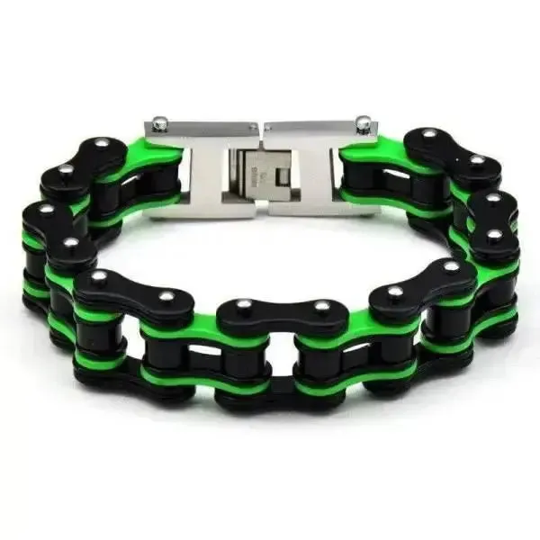 Bracelet chaine de moto pour homme