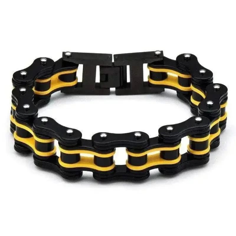 Bracelet chaine de moto pour homme