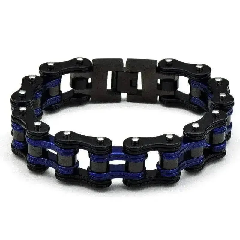 Bracelet chaine de moto pour homme