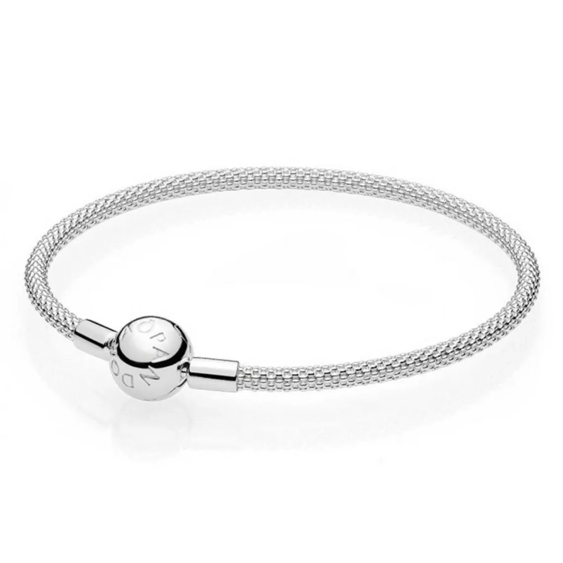 Bracelet en Maille Tissée Pandora Moments Argent 925/1000ᵉ | 3 Suisses