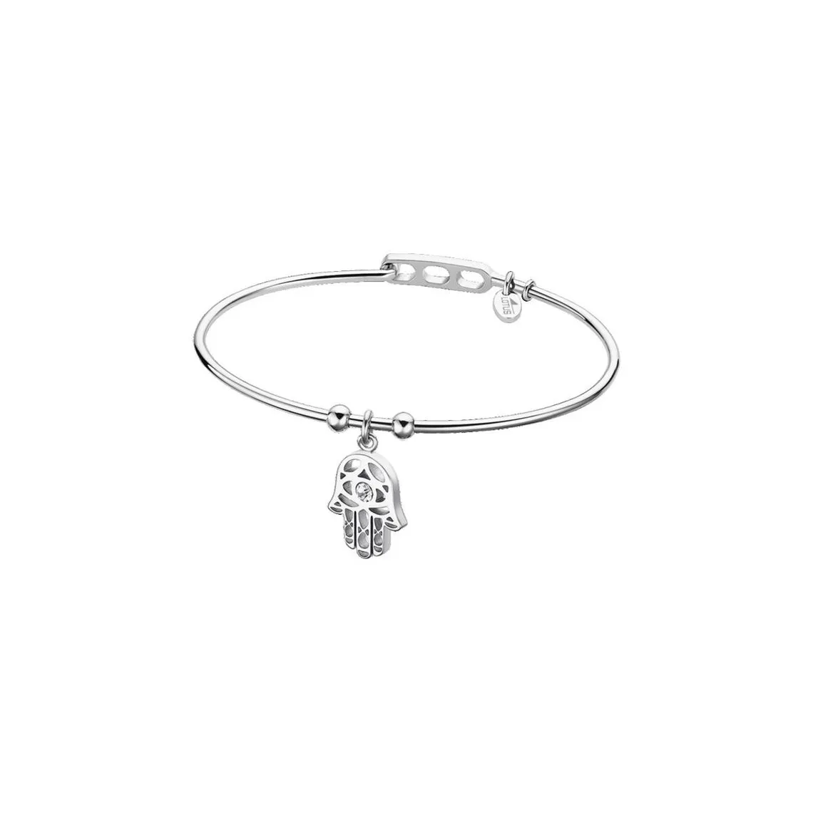 Bracelet Lotus Style  LS2015-2/6 - jonc fatima millennial Acier Femme | 3 Suisses