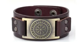 Bracelet Viking VEGVISIR Brown bronze