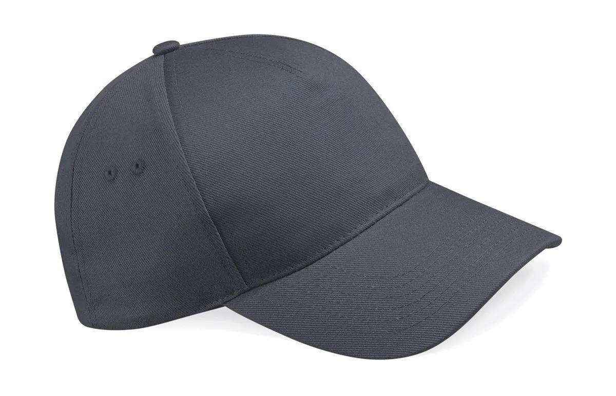 Casquette 5 panneaux adulte - B15 - gris graphite 