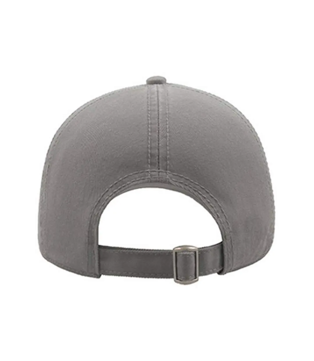 Casquette 6 panneaux action mixte gris Atlantis