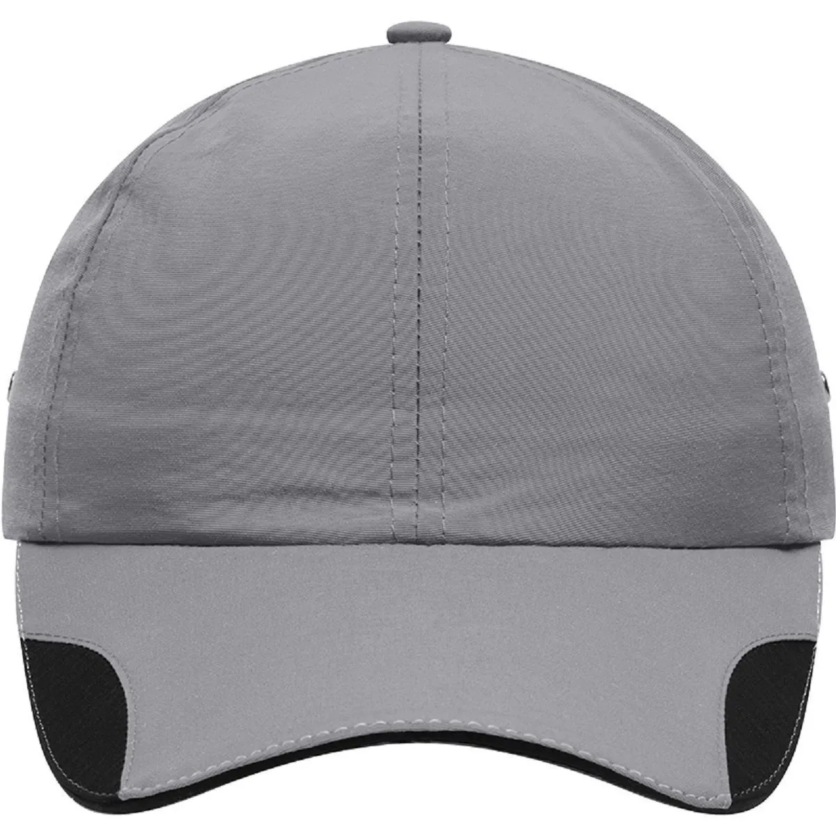 Casquette allure sportive - MB6203 - gris argent et charbon 