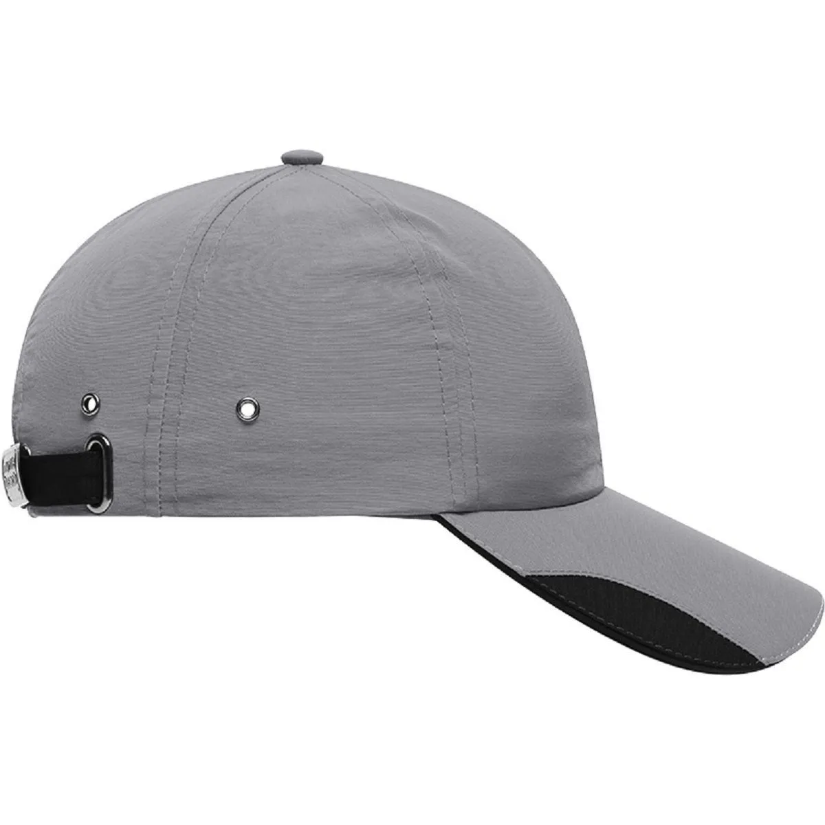 Casquette allure sportive - MB6203 - gris argent et charbon 