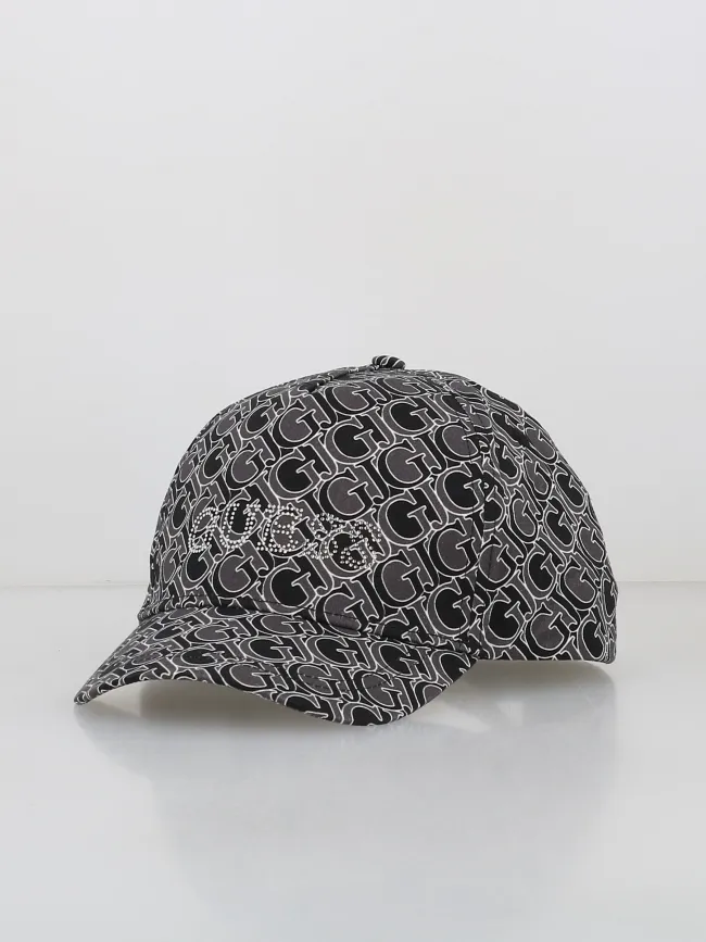 Casquette baseball coton gris femme - Guess | wimod