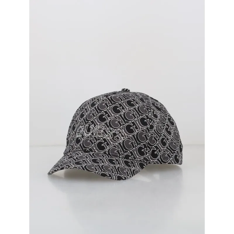 Casquette baseball coton gris femme - Guess | wimod