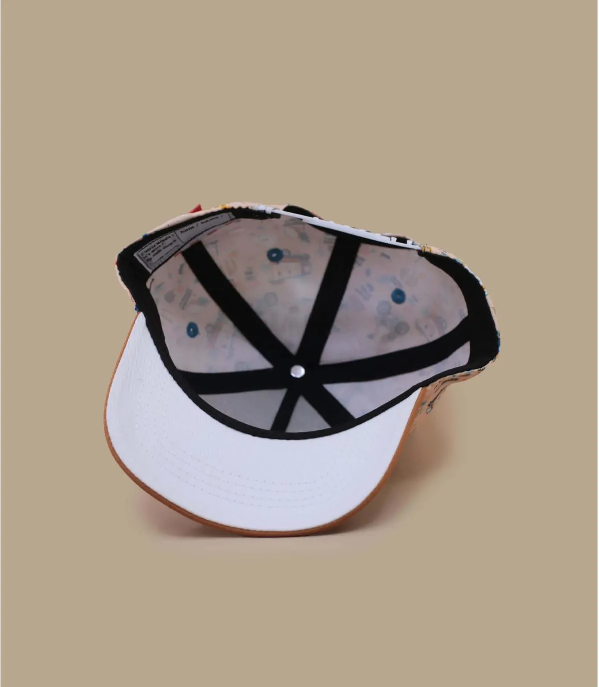 Casquette baseball enfant beige - Curve Philippines Hello Hossy : Headict