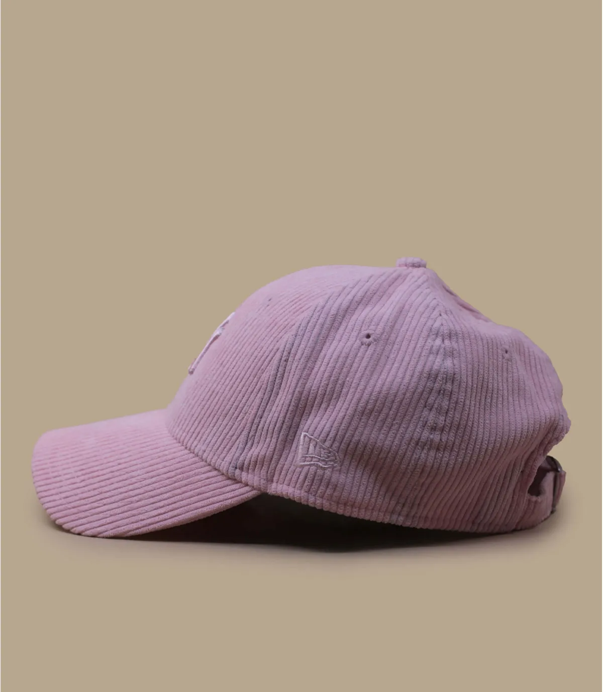 Casquette baseball femme NY côtelé rose - Casquette Wmn Summer Cord 9Forty NY pink New Era : Headict