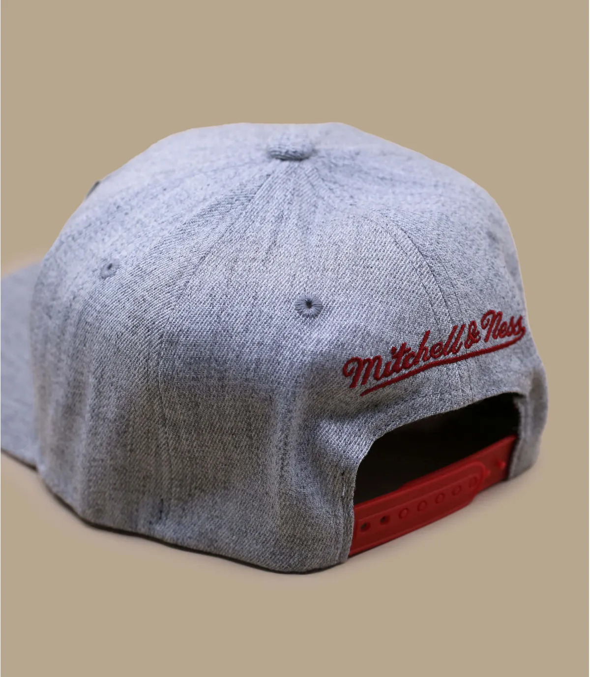 casquette Bulls stretch - Team Heather Stretch Snapback Bulls Mitchell & Ness : Headict