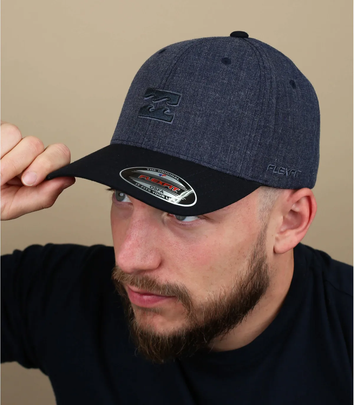 casquette curve bleu marine - All Day navy Billabong : Headict