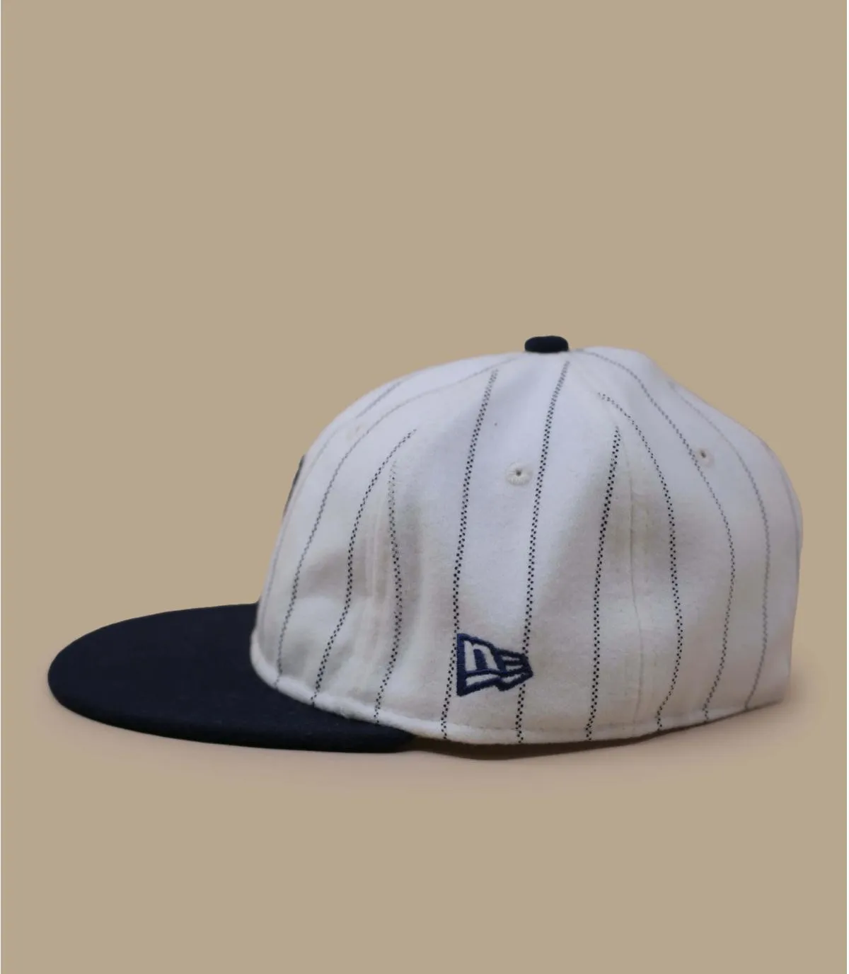 Casquette fitted Cubs blanche rayures - Casquette MLB Stripe 59Fifty Retro Crown Cubs New Era : Headict