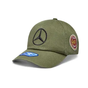 Casquette MERCEDES AMG Vintage George Russell verte