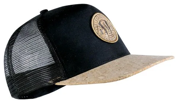 Casquette Oxsitis Trucker Sancy Noir Beige Unisex