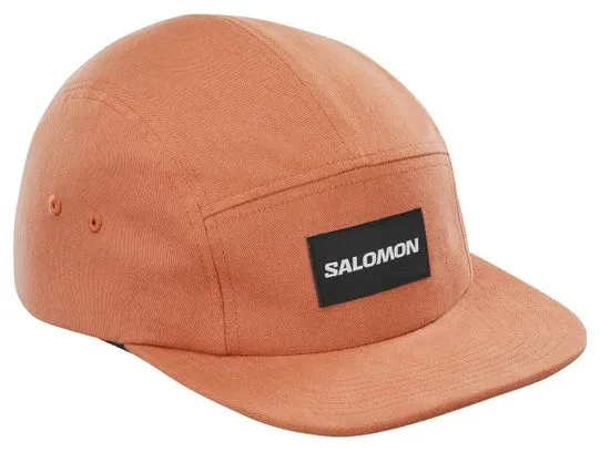 Casquette Salomon Five Panel Rouge Unisexe