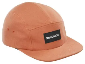 Casquette Salomon Five Panel Rouge Unisexe