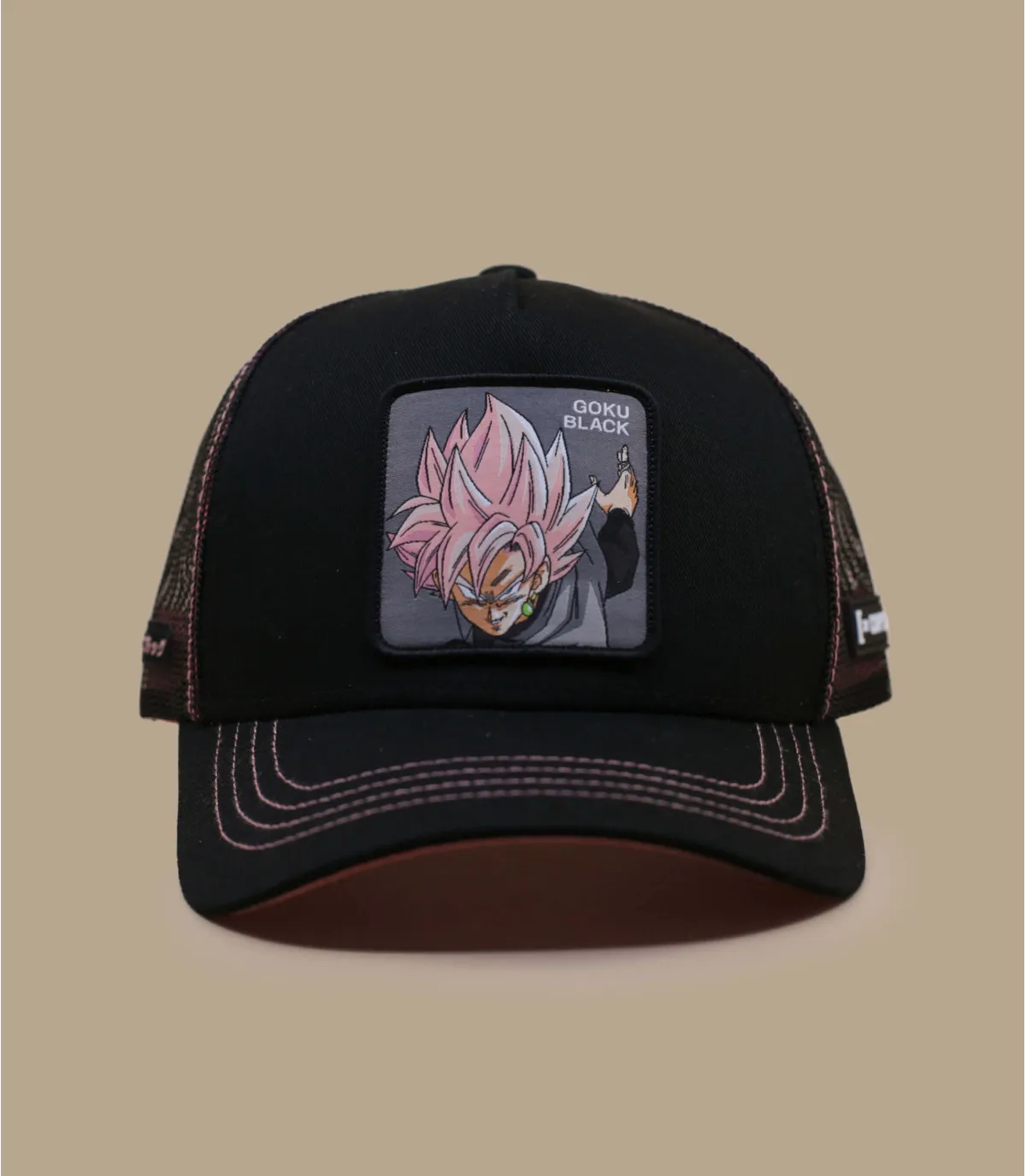 casquette super saiyan - Trucker Dragon Ball Super Black Capslab : Headict