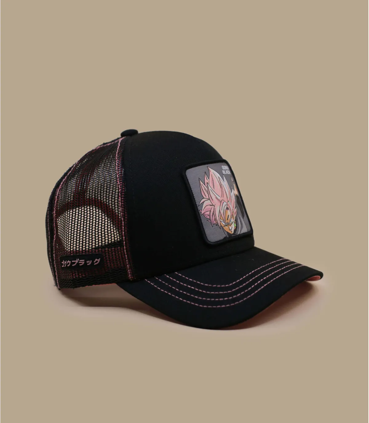 casquette super saiyan - Trucker Dragon Ball Super Black Capslab : Headict