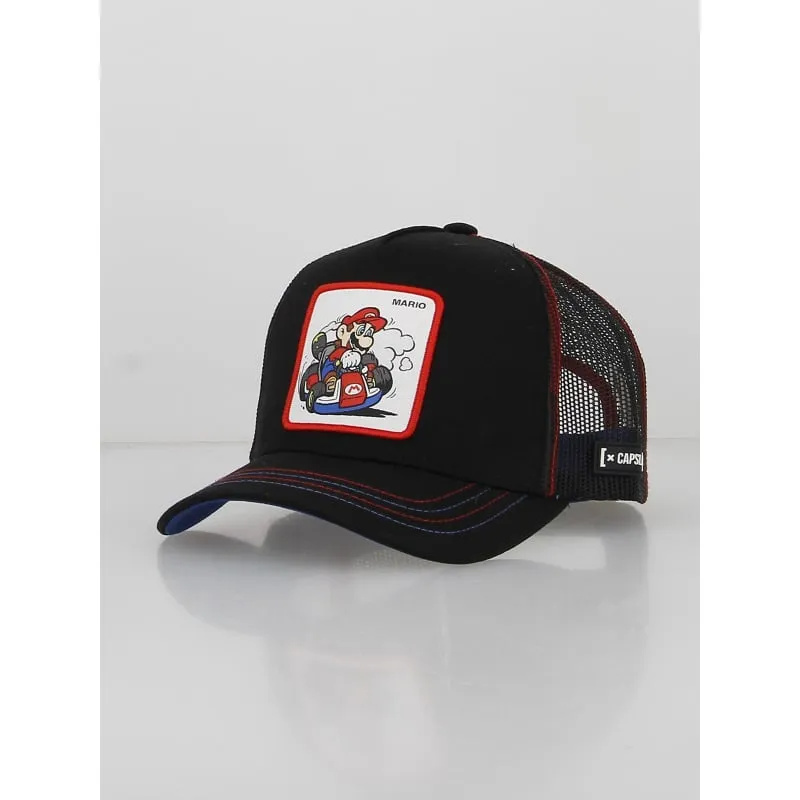 Casquette trucker mario kart noir - Capslab | wimod