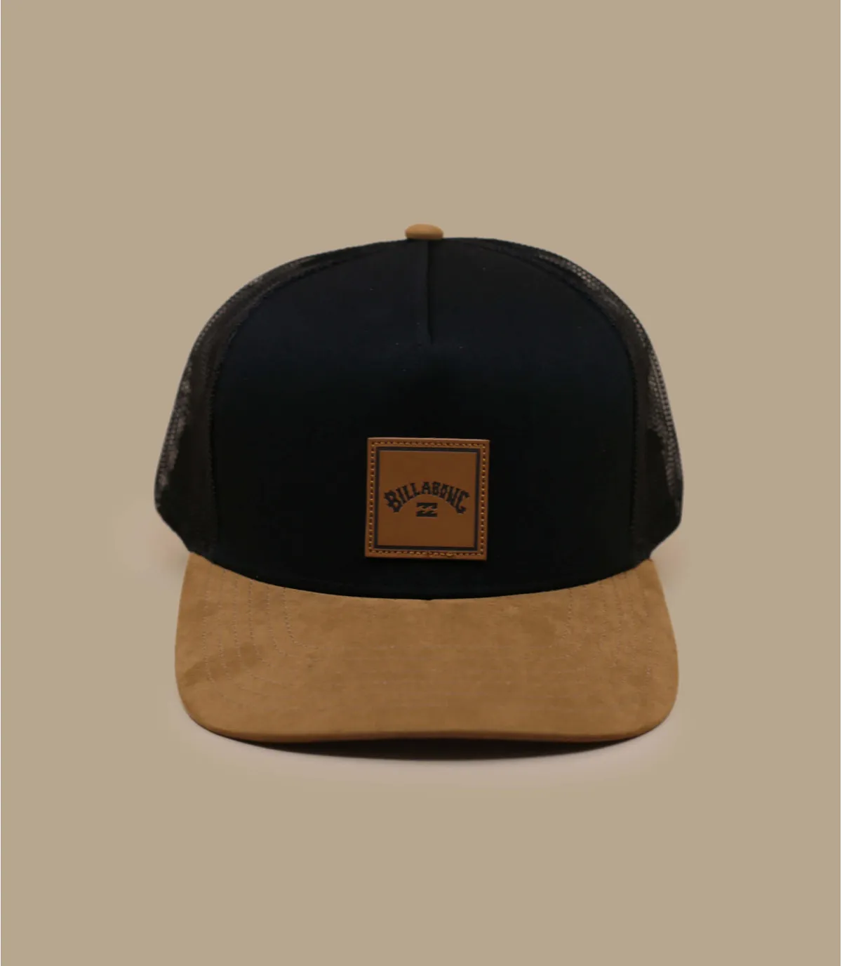 casquette trucker noir - Stacked Trucker black tan Billabong : Headict