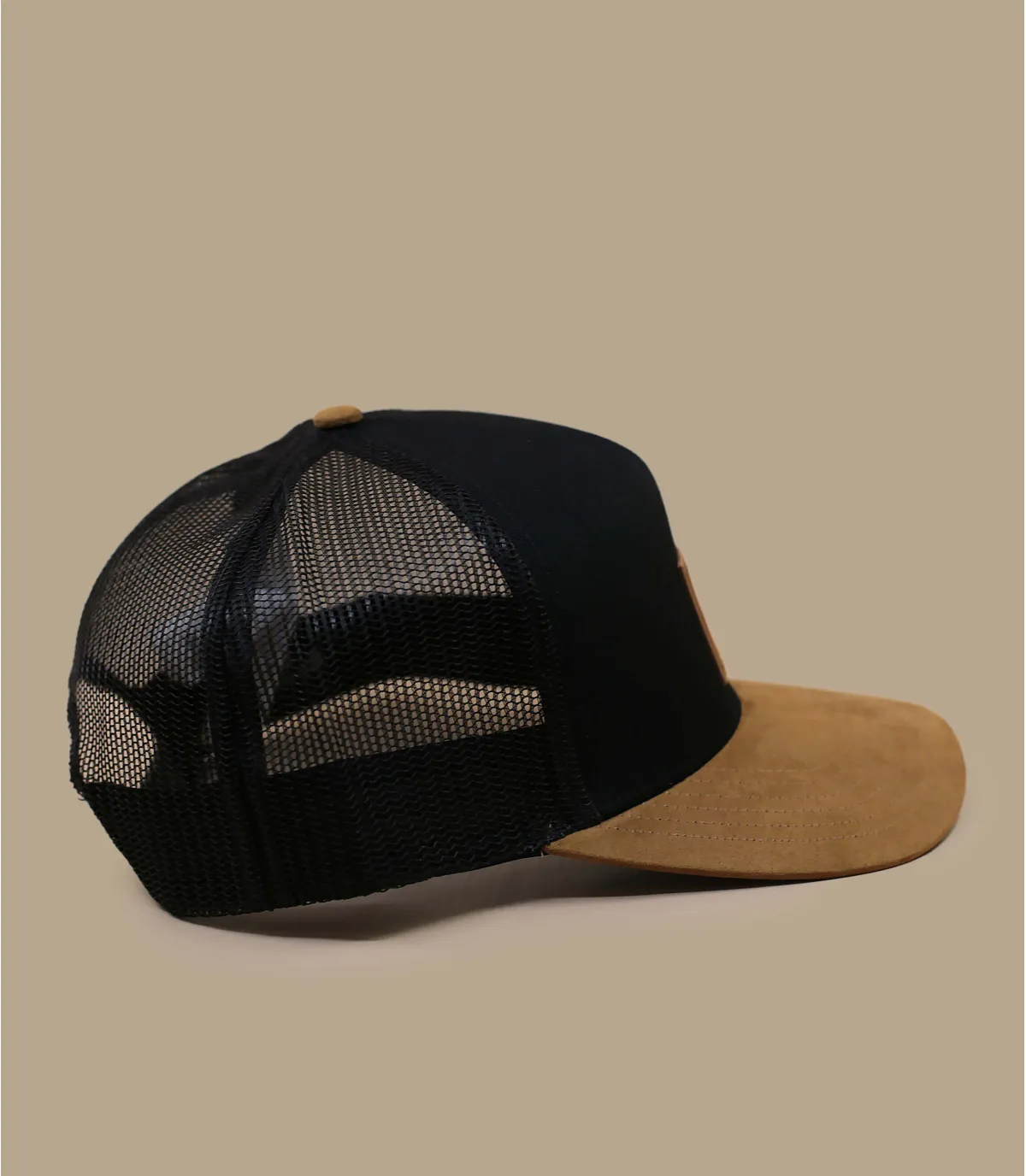 casquette trucker noir - Stacked Trucker black tan Billabong : Headict