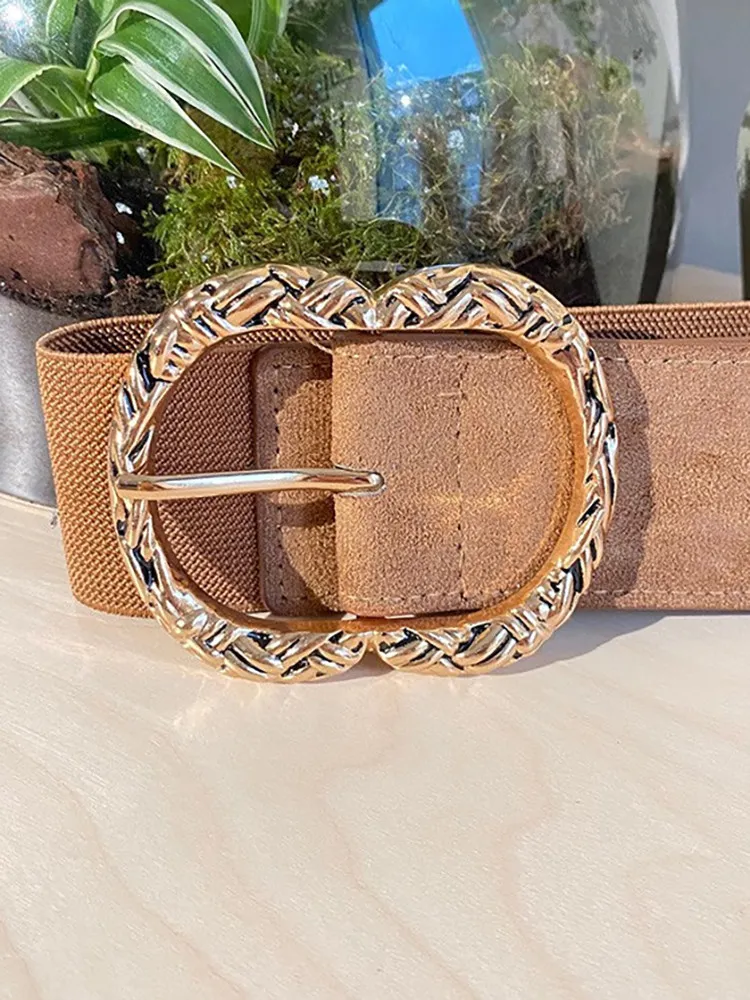 Ceinture champagne - Accessoire - Cléstyle Couleur MARRON/BRUN2 Unique TU