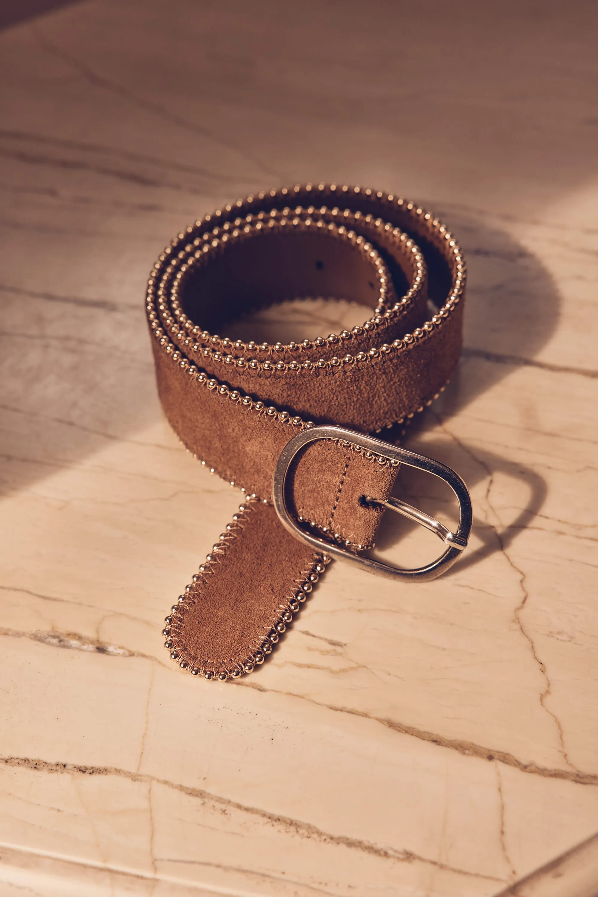 Ceinture en croûte de cuir Jasmine LEATHER | Maison 123