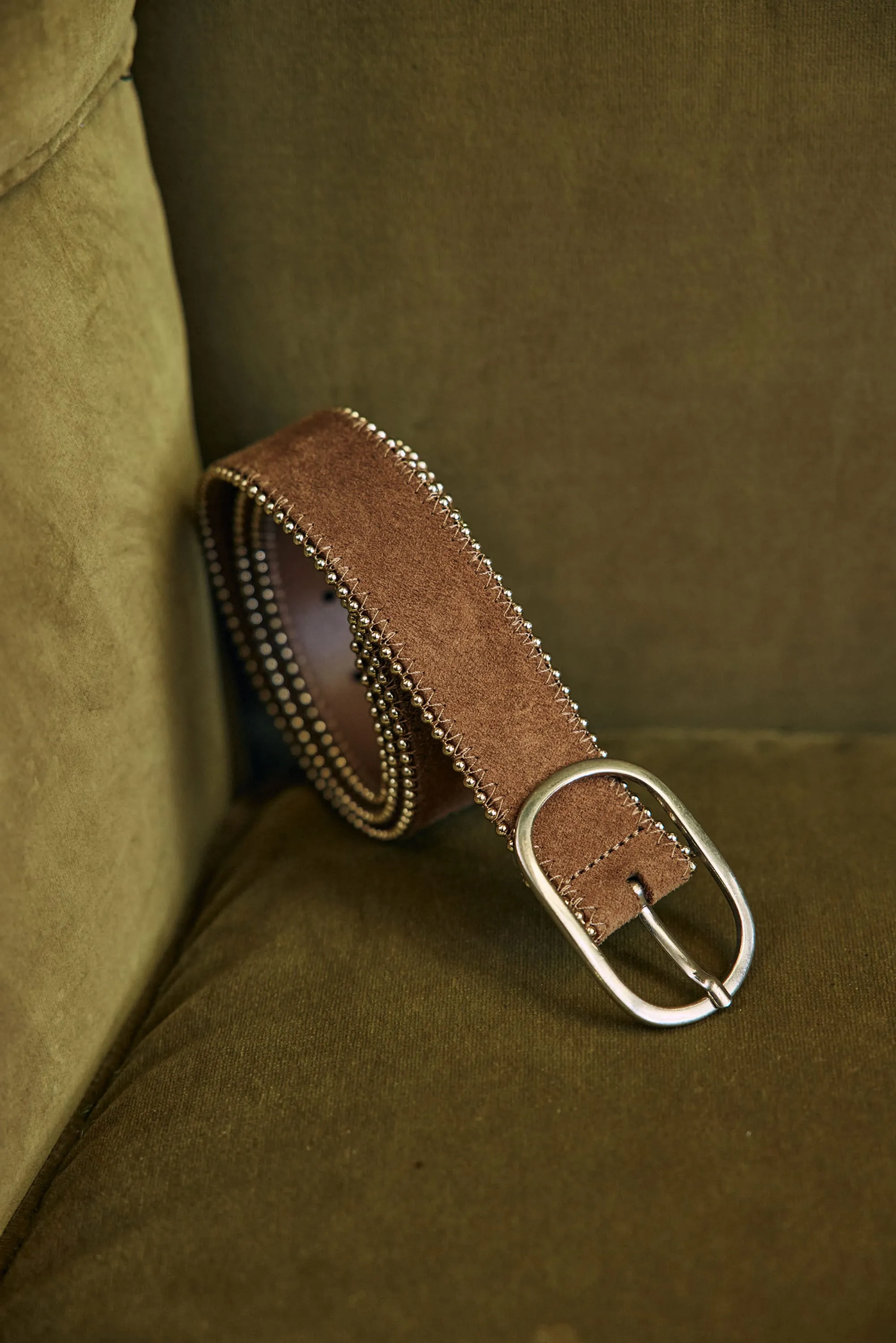 Ceinture en croûte de cuir Jasmine LEATHER | Maison 123