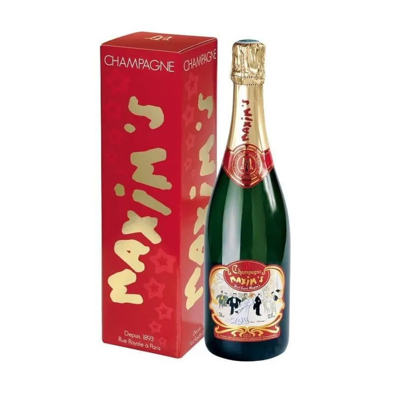 Champagne brut grande médaille d'or MAXIM'S