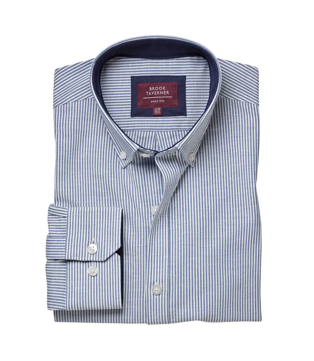 Chemise formelle lawrence homme bleu marine Brook Taverner