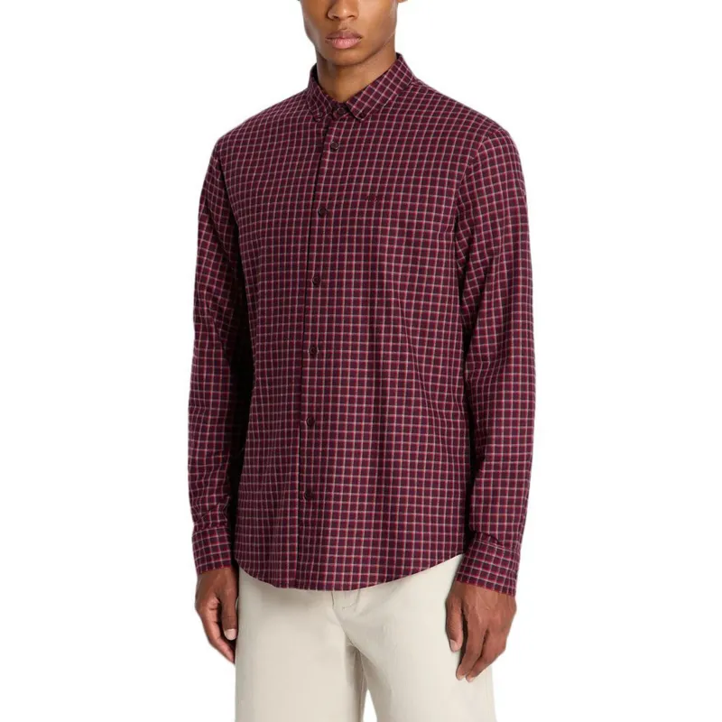 Chemise imprimés lexus bleu rouge homme - Benson & Cherry | wimod