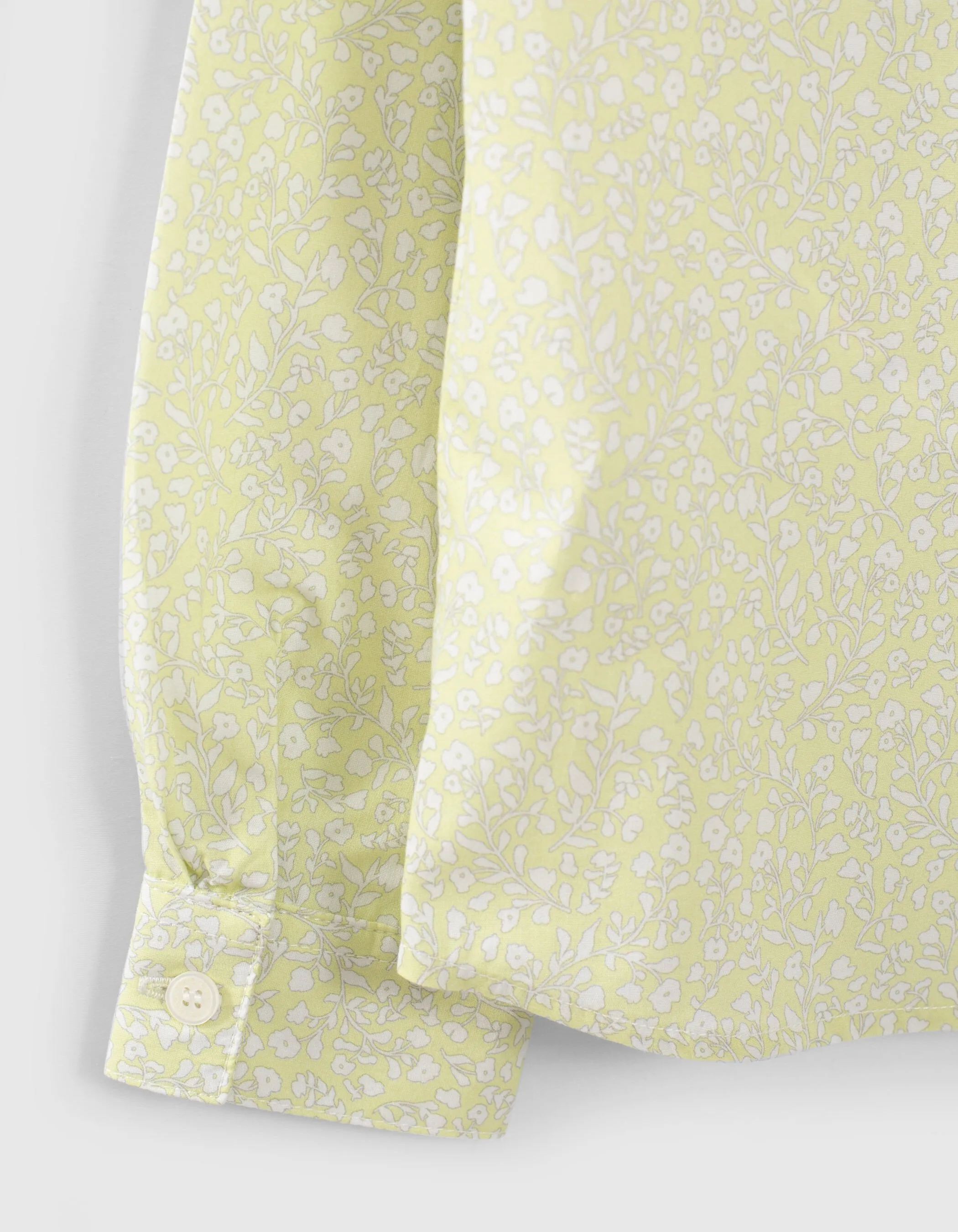 Chemise lemon imprimé fleurs garçon