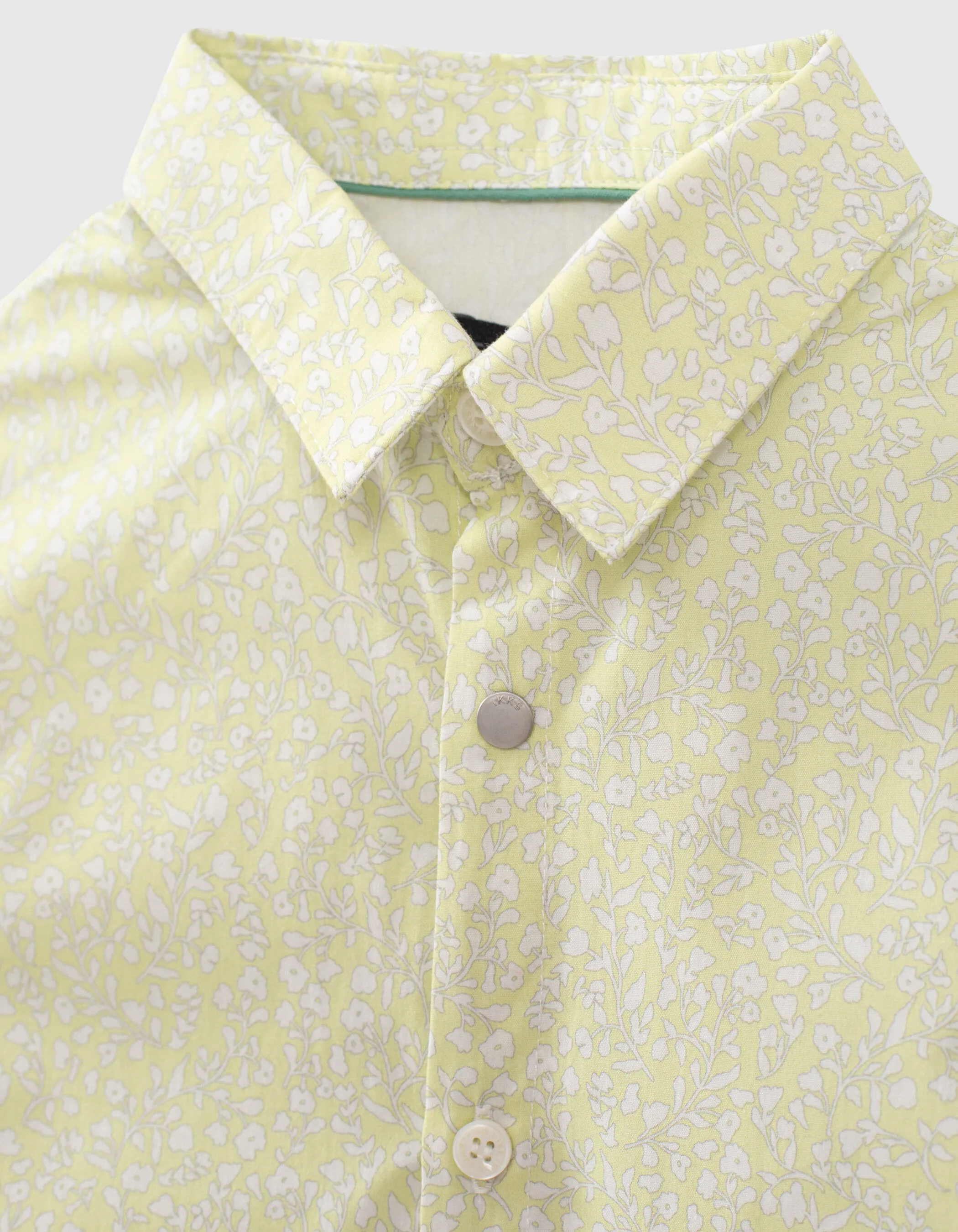 Chemise lemon imprimé fleurs garçon