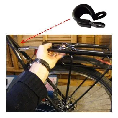 Collier de montage sur haubans vélo